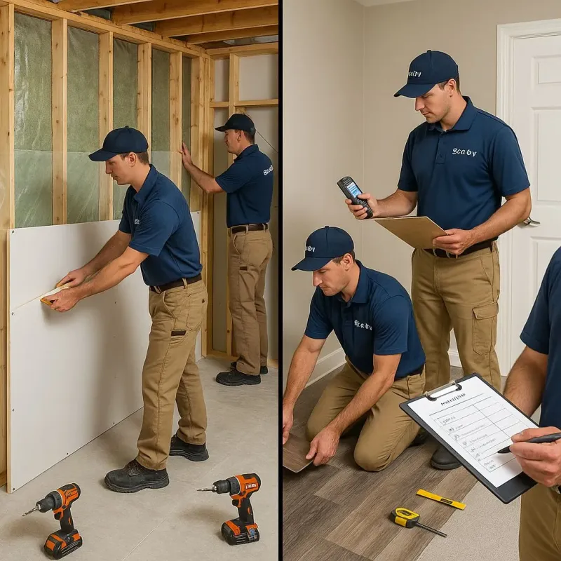 Repairs and Reconstruction process in Gurnee, IL