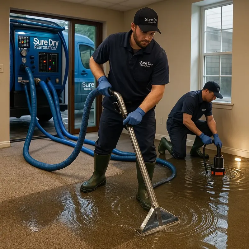 Water Extraction and Removal process in Gurnee, IL